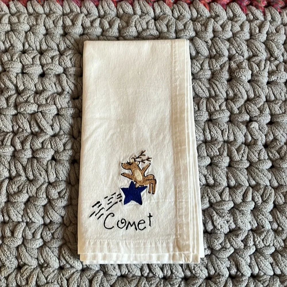 Pottery Barn Reindeer COMET